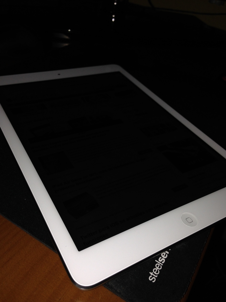 iPad Air blanco review