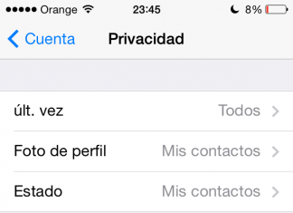 WhatsApp privacidad