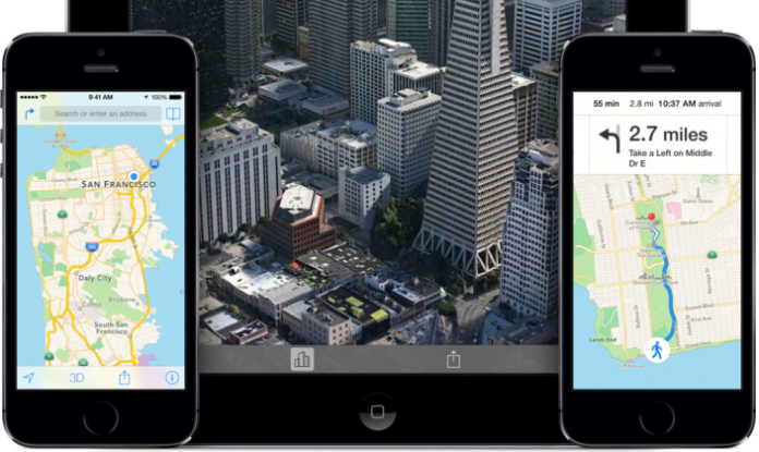 mapas iOS 8