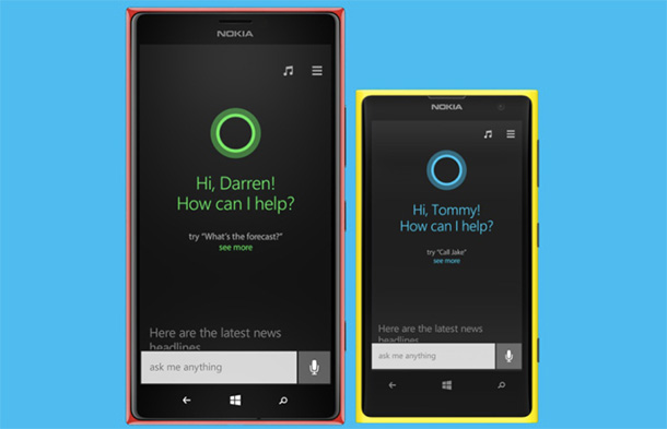 Cortana de Microsoft