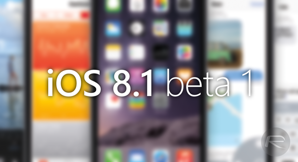 iOS 8.1 beta