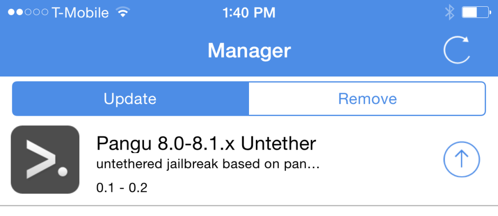 Pangu actualización Jailbreak iOS 8