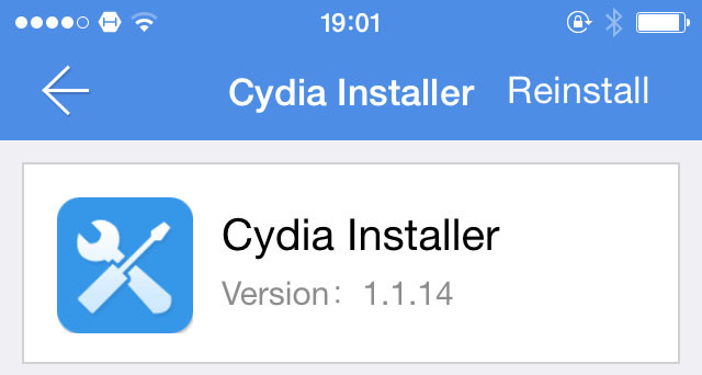 Cydia en Jailbreak de iOS 8 Pangu