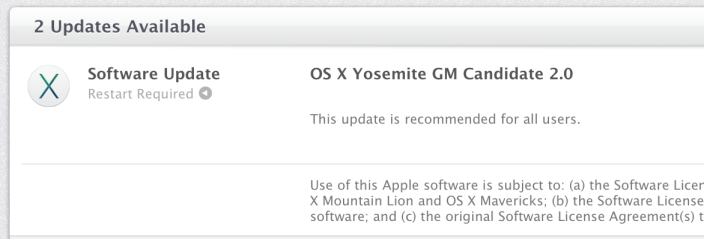 OSX Yosemite Mac