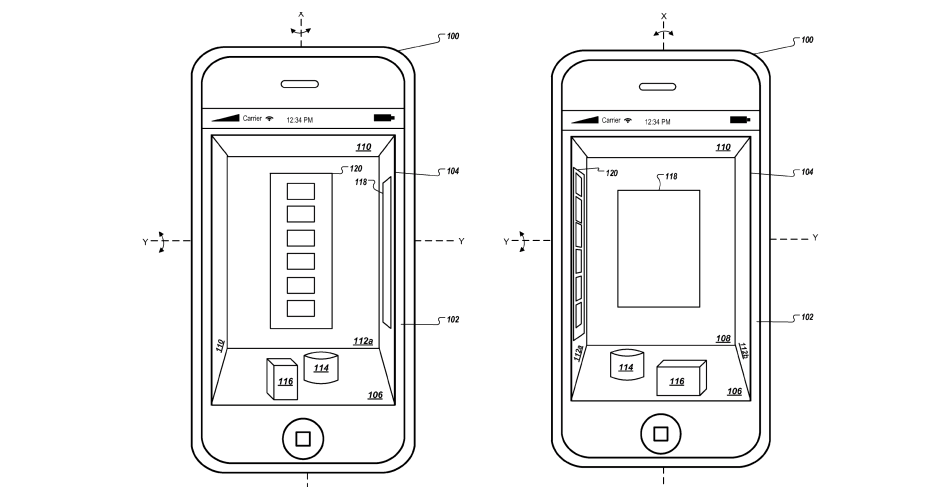 patente 3D IPHONE