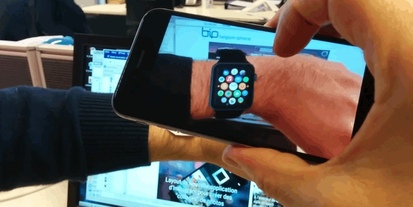 apple watch app realidad aumentada