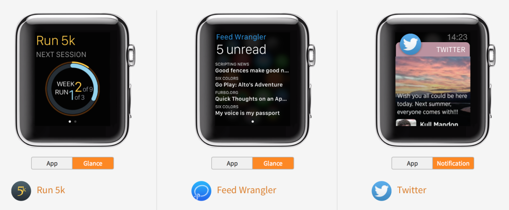 Demos del Apple Watch