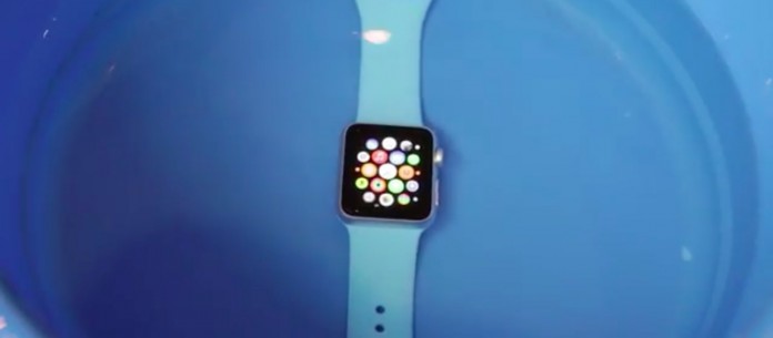 Apple Watch test de agua