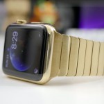 Apple watch bañado en oro