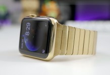 Apple watch bañado en oro