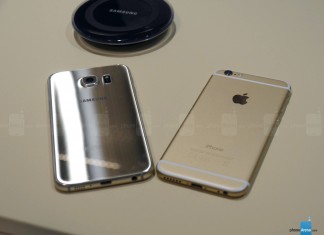 samsung galaxy s6 y iphone 6