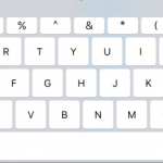 teclado expandido iOS 9 ipad pro