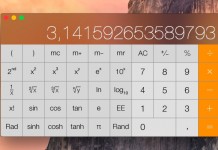 Cómo acceder a la calculadora científica en OS X