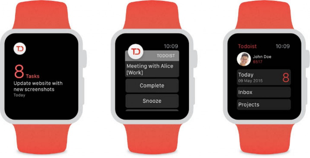 Todoist Apple Watch