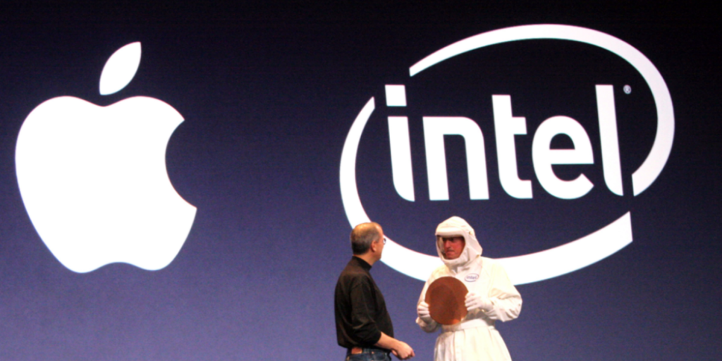 intel y apple