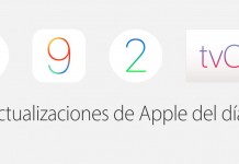 Actualizaciones iOS, OS X y tvOS