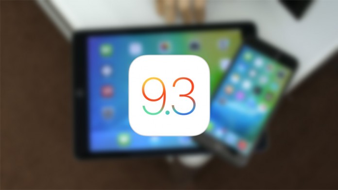 iOS 9.3 beta 2 novedades