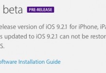 ios 9.2.1 beta 1