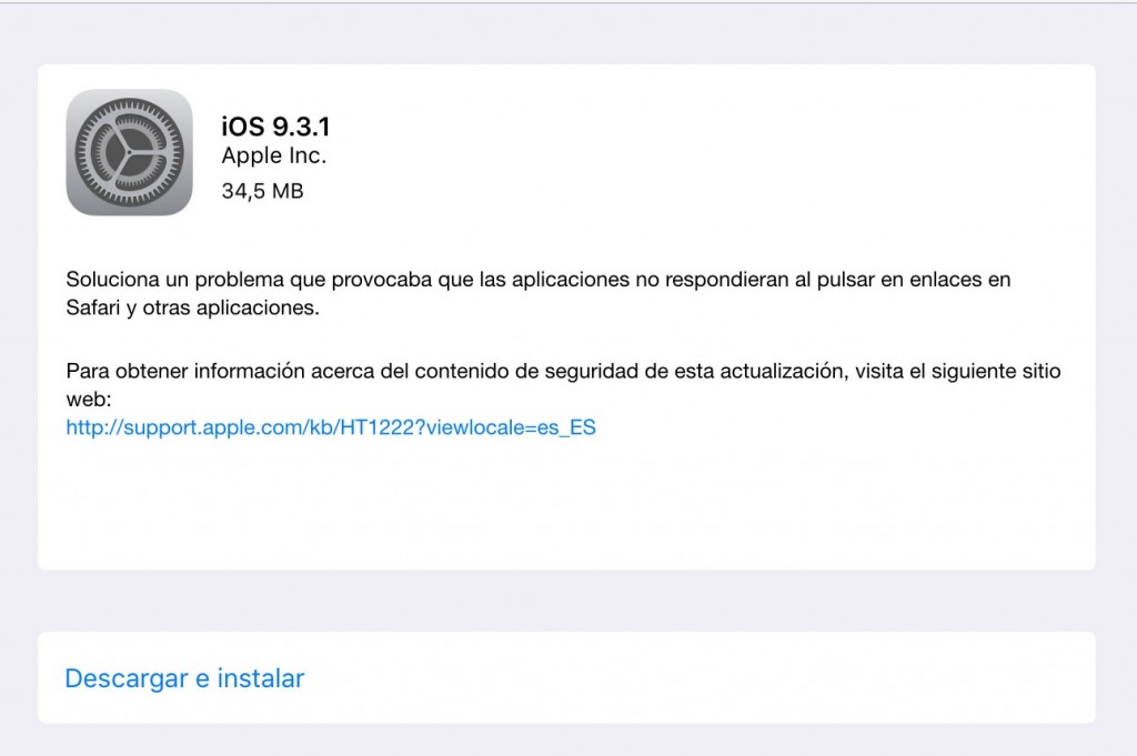 iOS 9.3.1