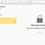 Cómo proteger notas con contraseña en OS X