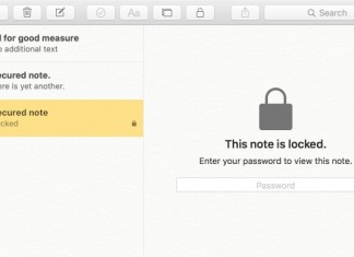 Cómo proteger notas con contraseña en OS X